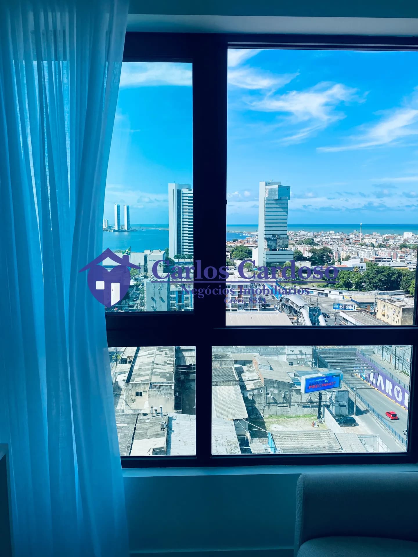 Apartamento 1 quarto | Mobiliado | Nascente | Vista Mar